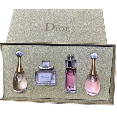 dior perfume bag|miniature dior perfume gift sets.